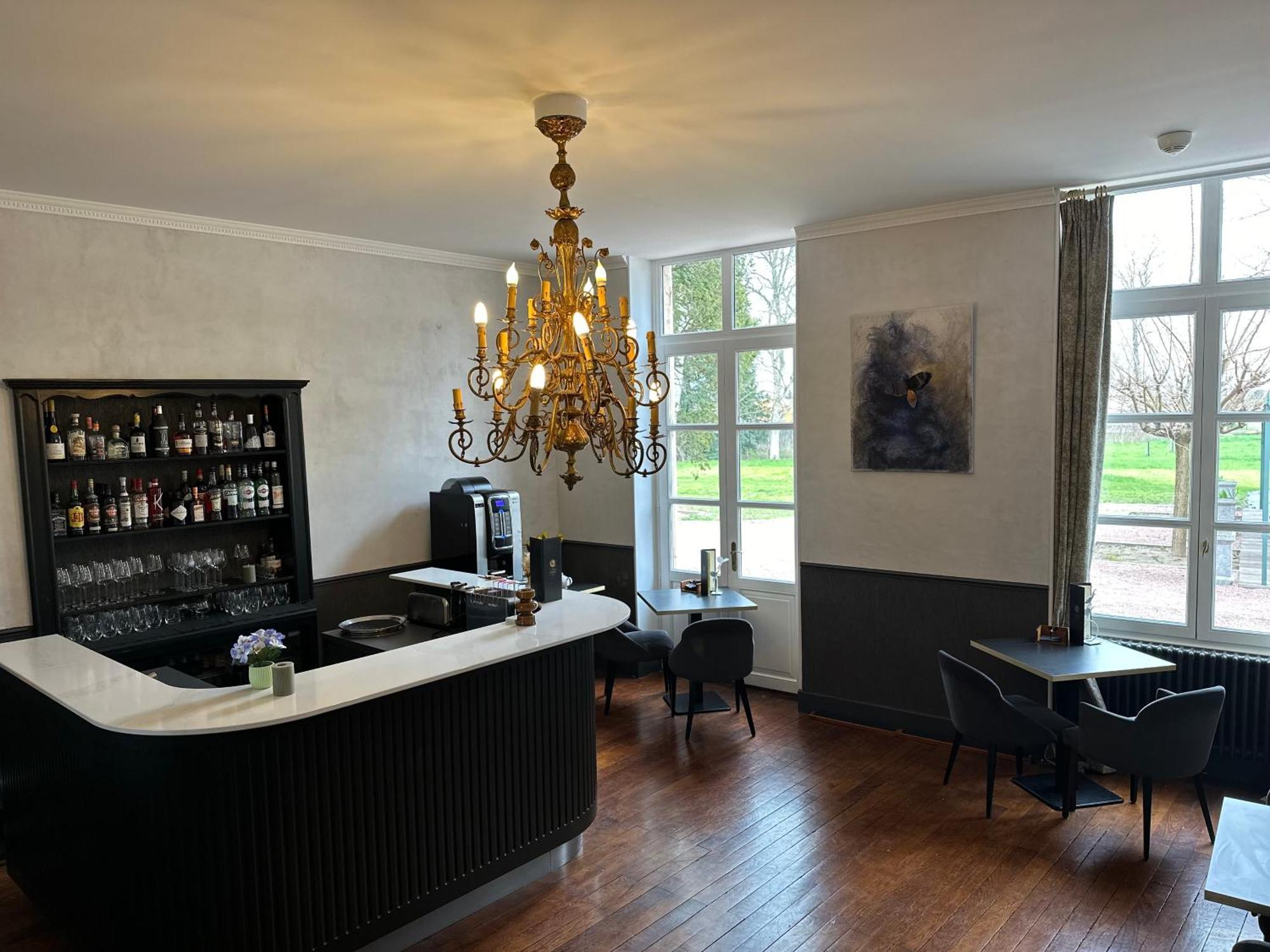 Logis Hotels Chateau De La Barge Chaintre Exterior photo
